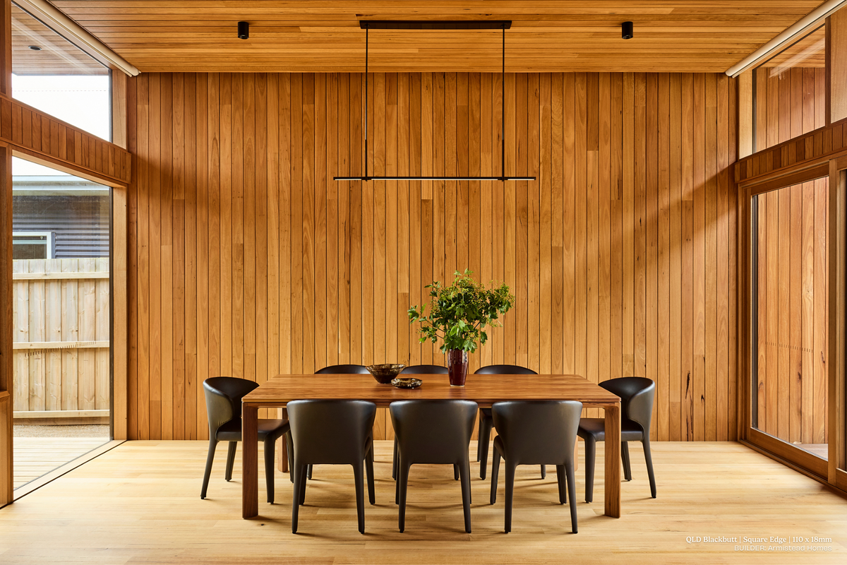 QLD Blackbutt S&amp;B Euclad Cladding