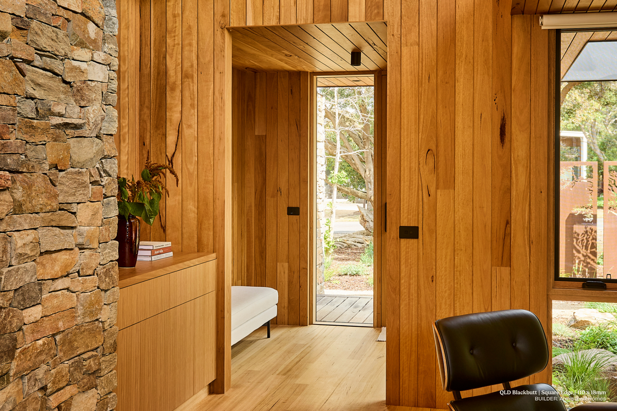 QLD Blackbutt S&amp;B Euclad Cladding