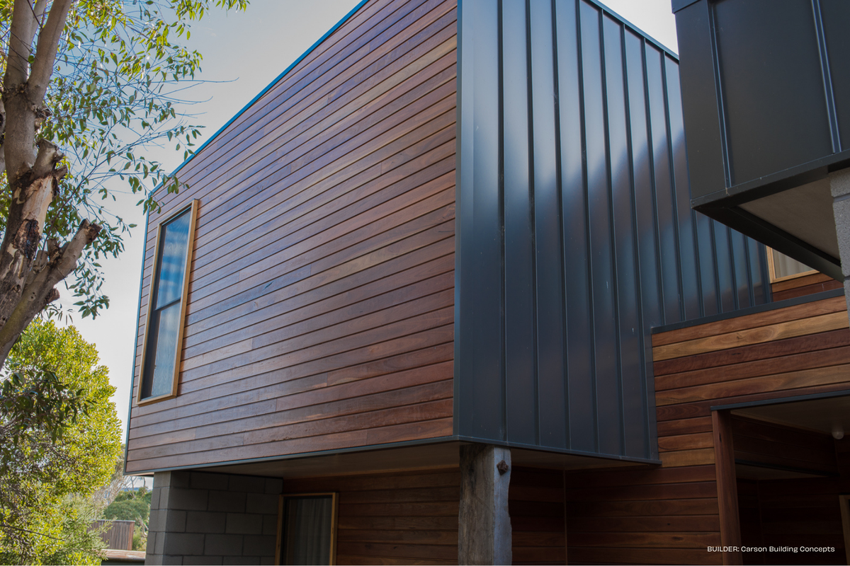 QLD Spotted Gum S&amp;B Euclad Cladding