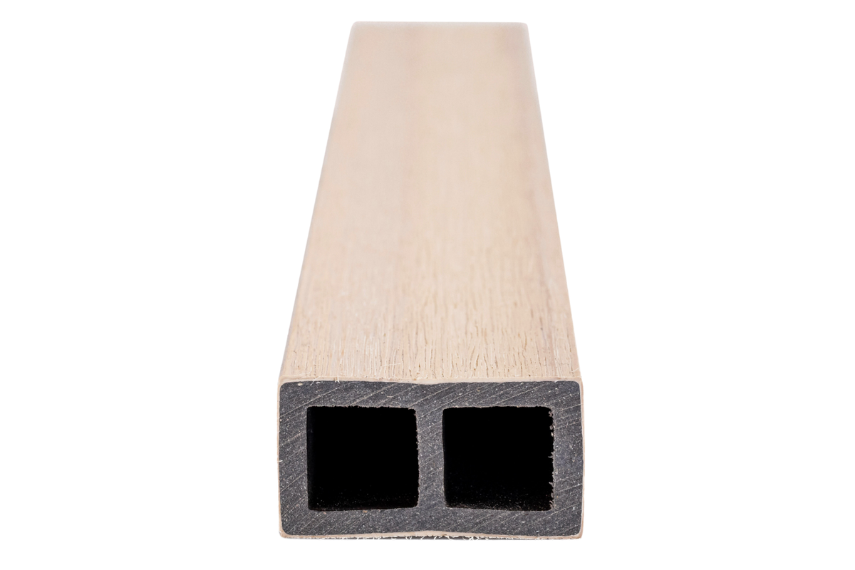 NewTechWood Hollow Composite Screening Batten Candian Cedar