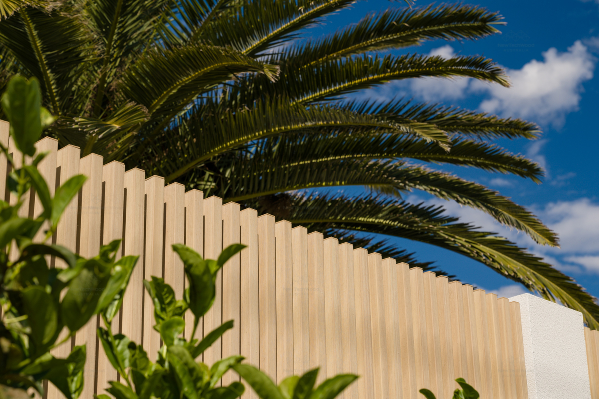 NewTechWood Hollow Composite Screening Batten Candian Cedar