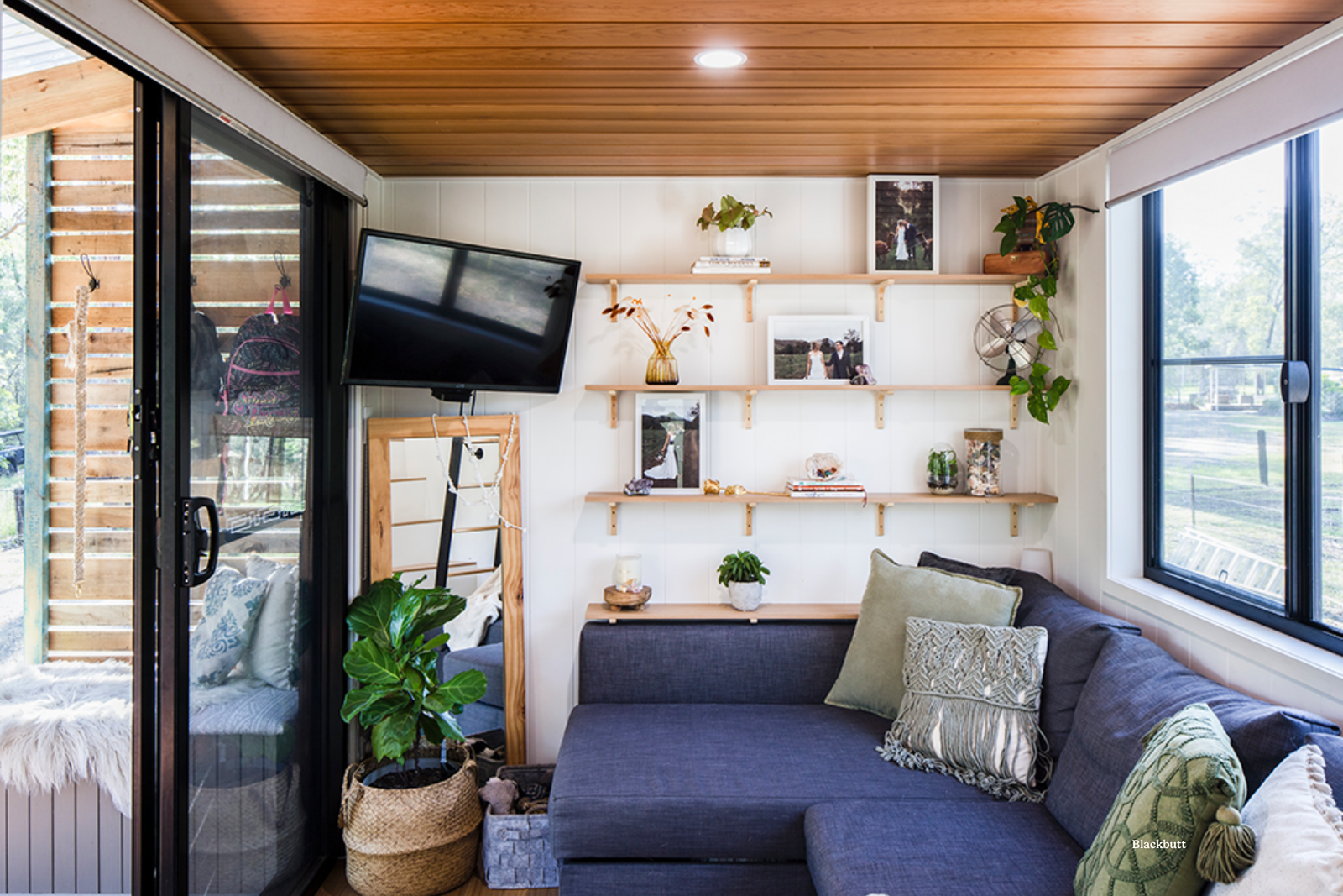 QLD Blackbutt S&B Shiplap Cladding