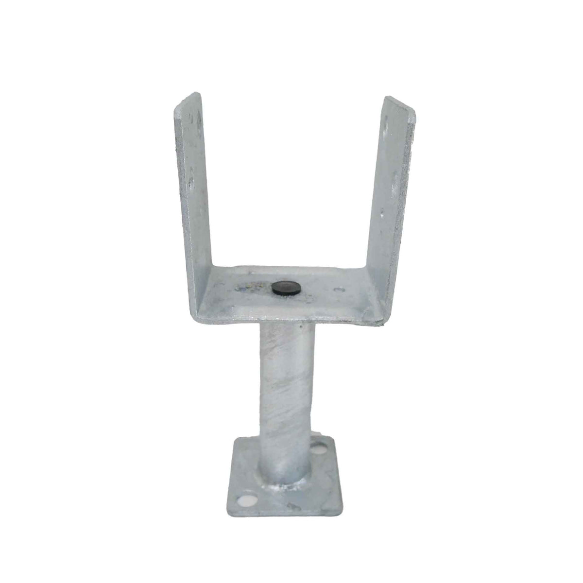 McIntyre® 90mm Full Stirrup Galvanised Post Support with Leg