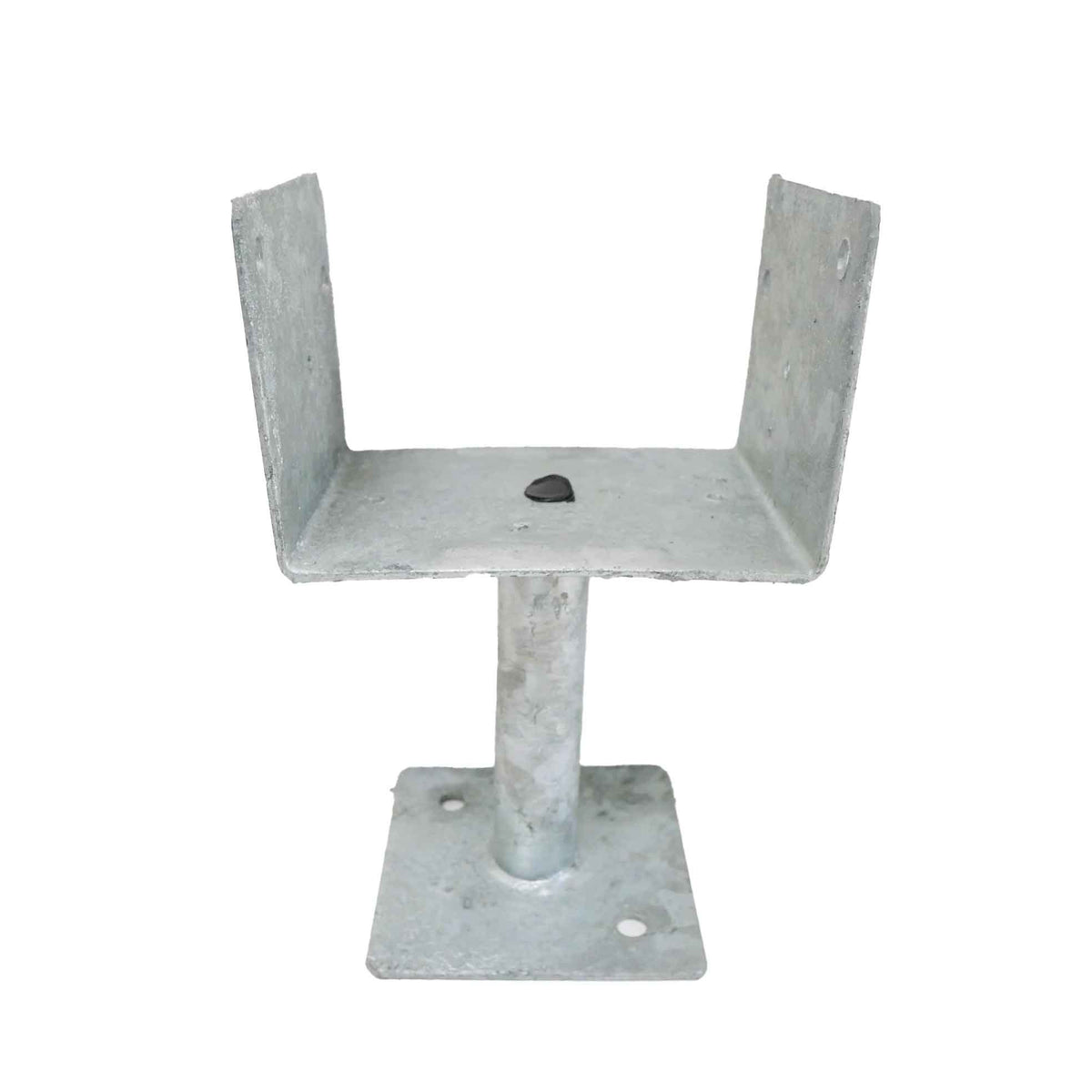 McIntyre® 150mm Full Stirrup Galvanised Post Support with 150mm leg