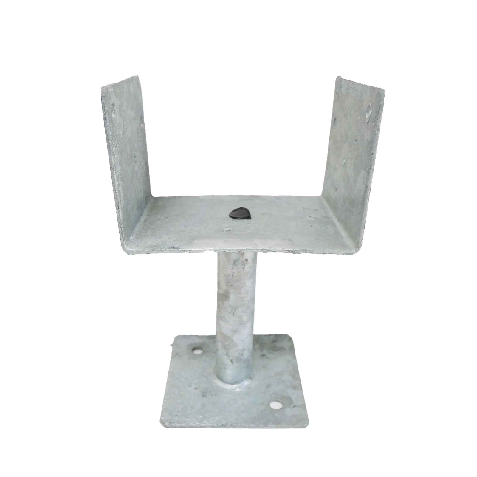 McIntyre® 150mm Full Stirrup Galvanised Post Support with 150mm leg