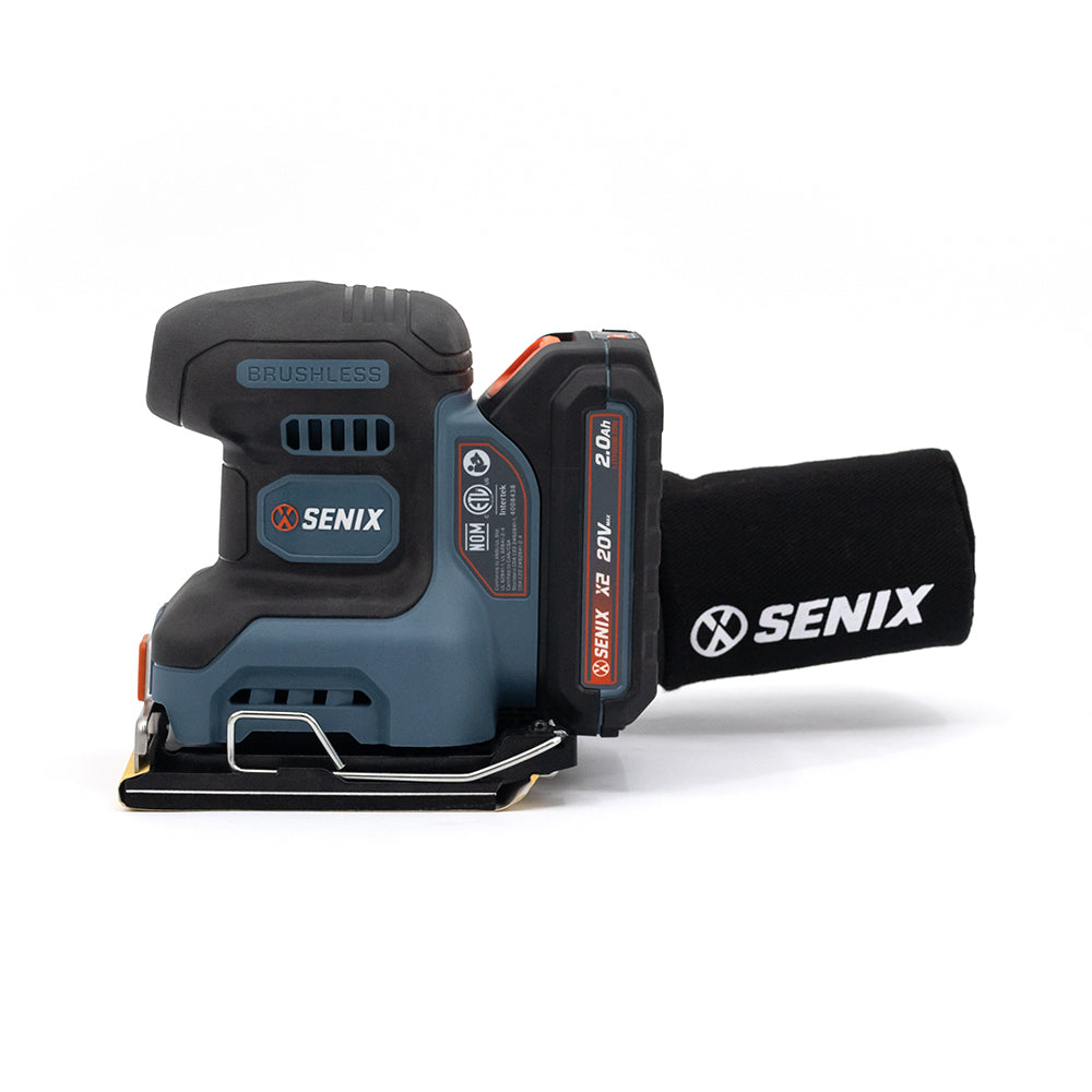 SENIX X2 18V Brushless Sheet Sander Skin