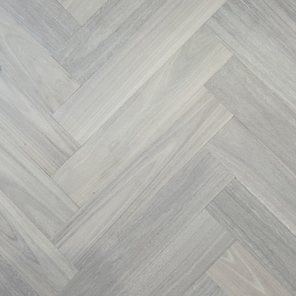 Aztec White - Herringbone Sample