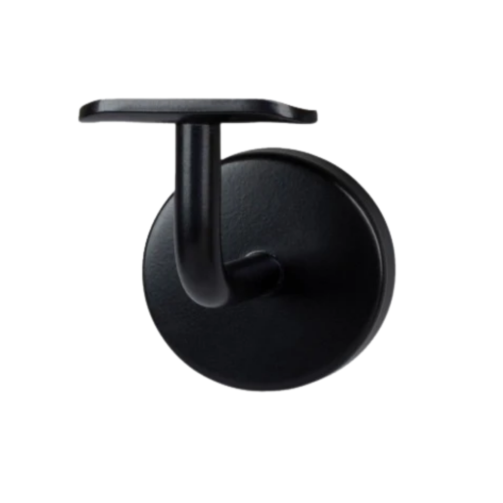 Porta Matt Black Handrail Bracket