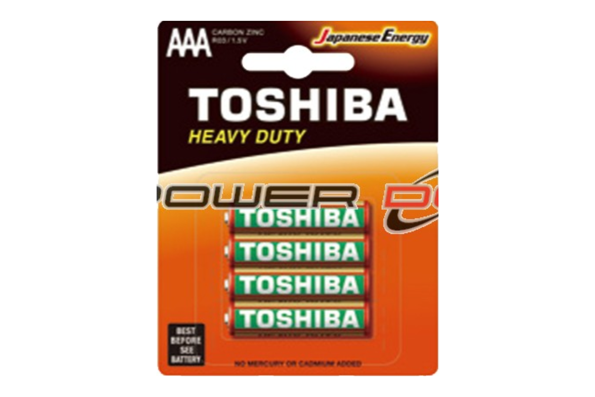 Toshiba AAA Battery 4 PACK