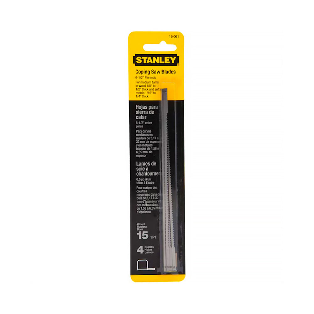 Stanley Fatmax Coping Sawblades 4 Pack