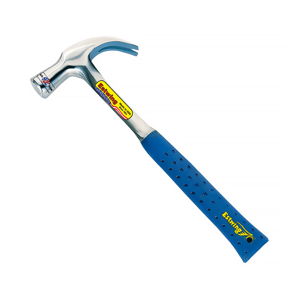 Estwing Shock Reduction Grip® Claw Hammer Vinyl Grip - 24oz