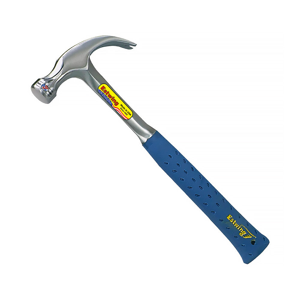 Estwing Shock Reduction Grip® Claw Hammer Vinyl Grip - 20oz