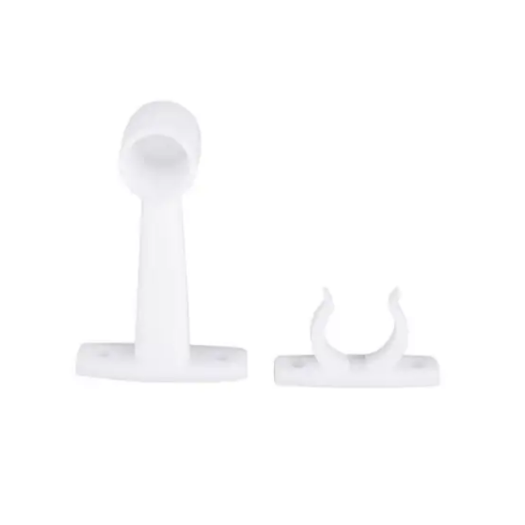 Trio Nylon Doorstop Catch White