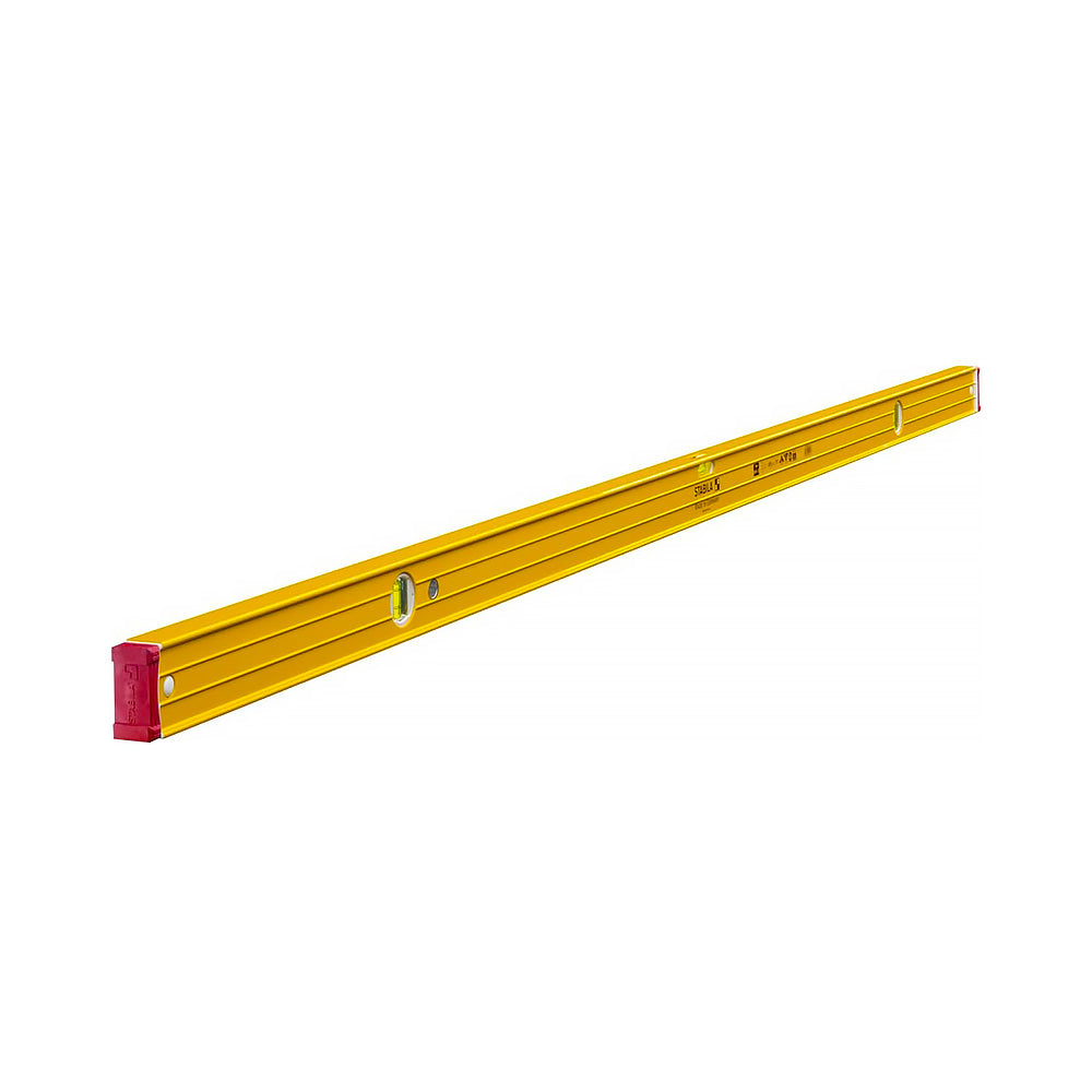 Stabila 3 Vial Ribbed Box Frame Spirit Level 1800mm