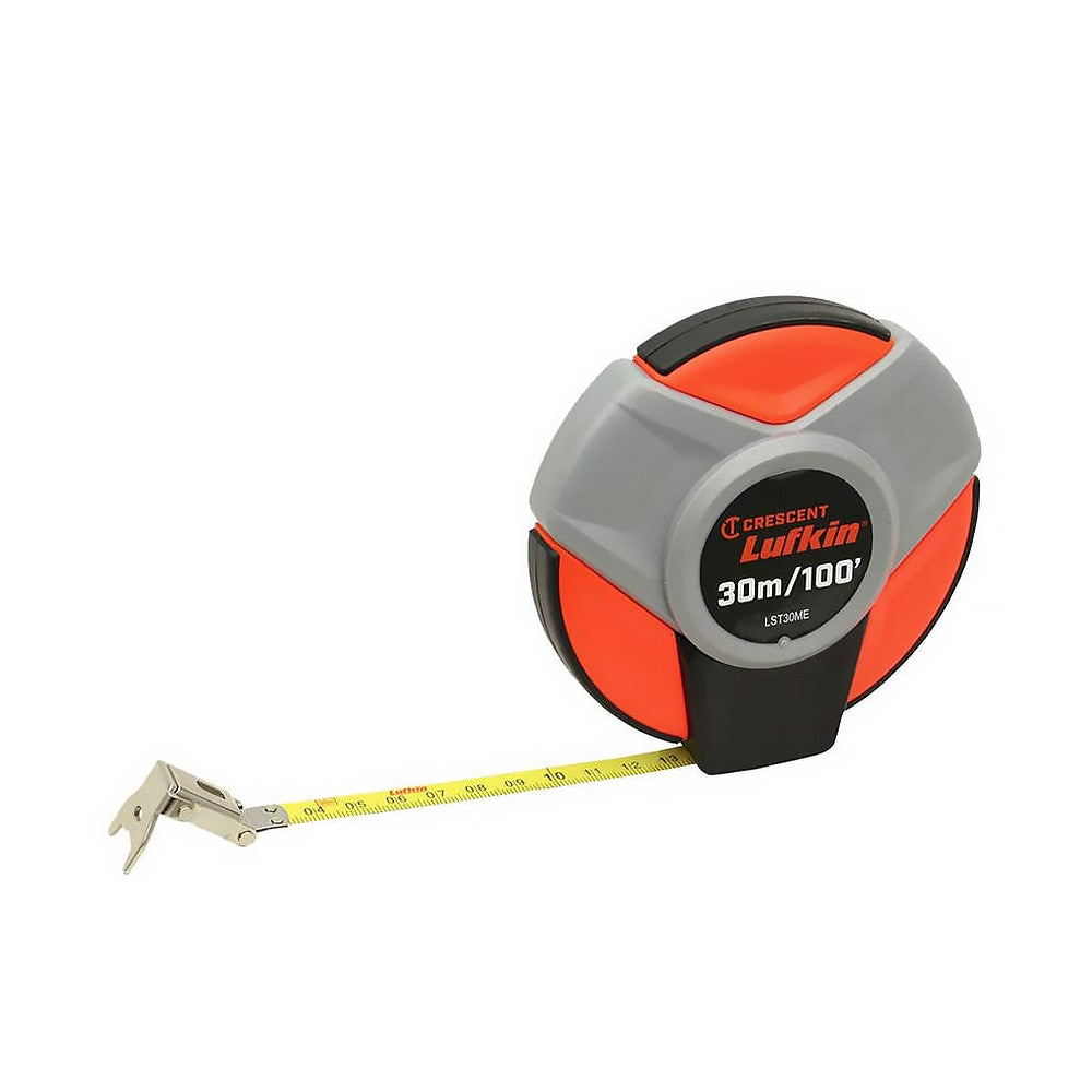 Crescent Lufkin 30m/100&#39; X 10mm Long Steel Tape Measure