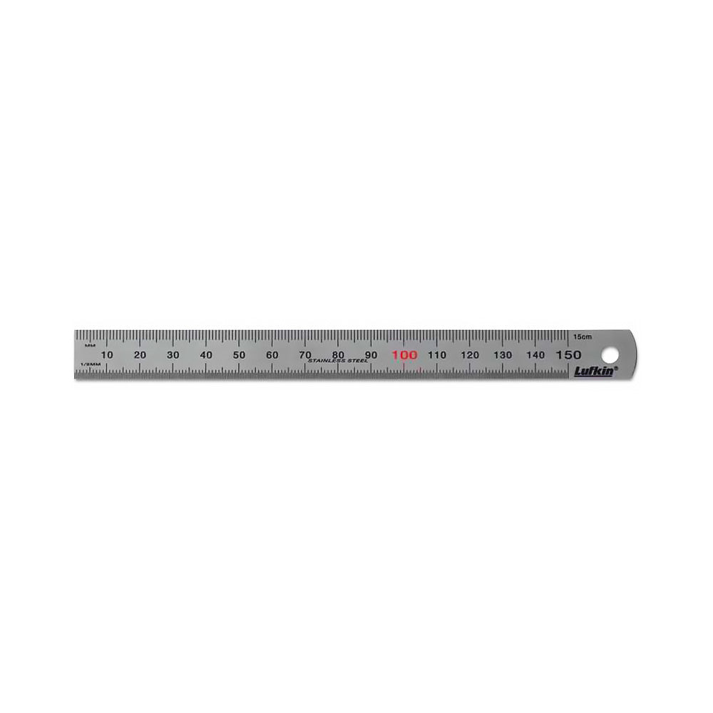 Lufkin Ruler Stainless Steel 150mm