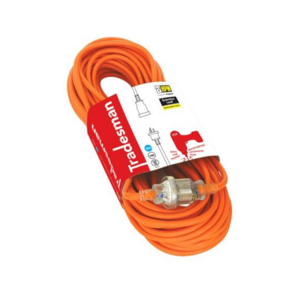 HPM Tradesman Extra Heavy Duty 10A 3 Core 1.5mm² Extension Lead 20m