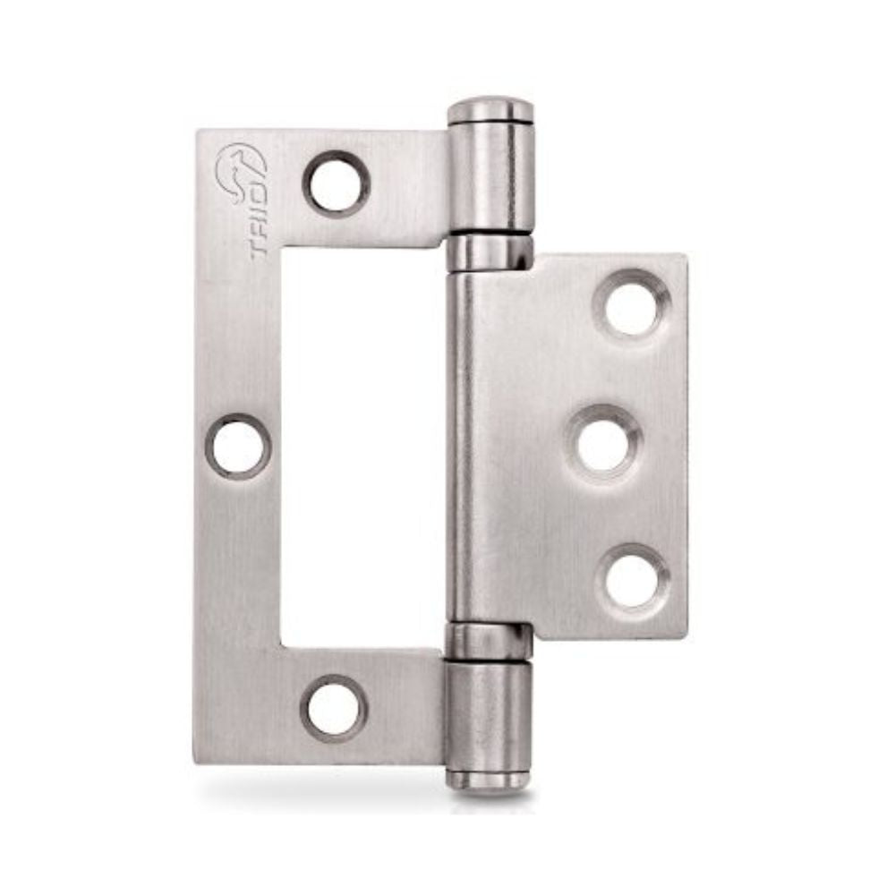 Trio Hinges Non Mort Stainless Steell Fixed Pin 90x65x2.5mm