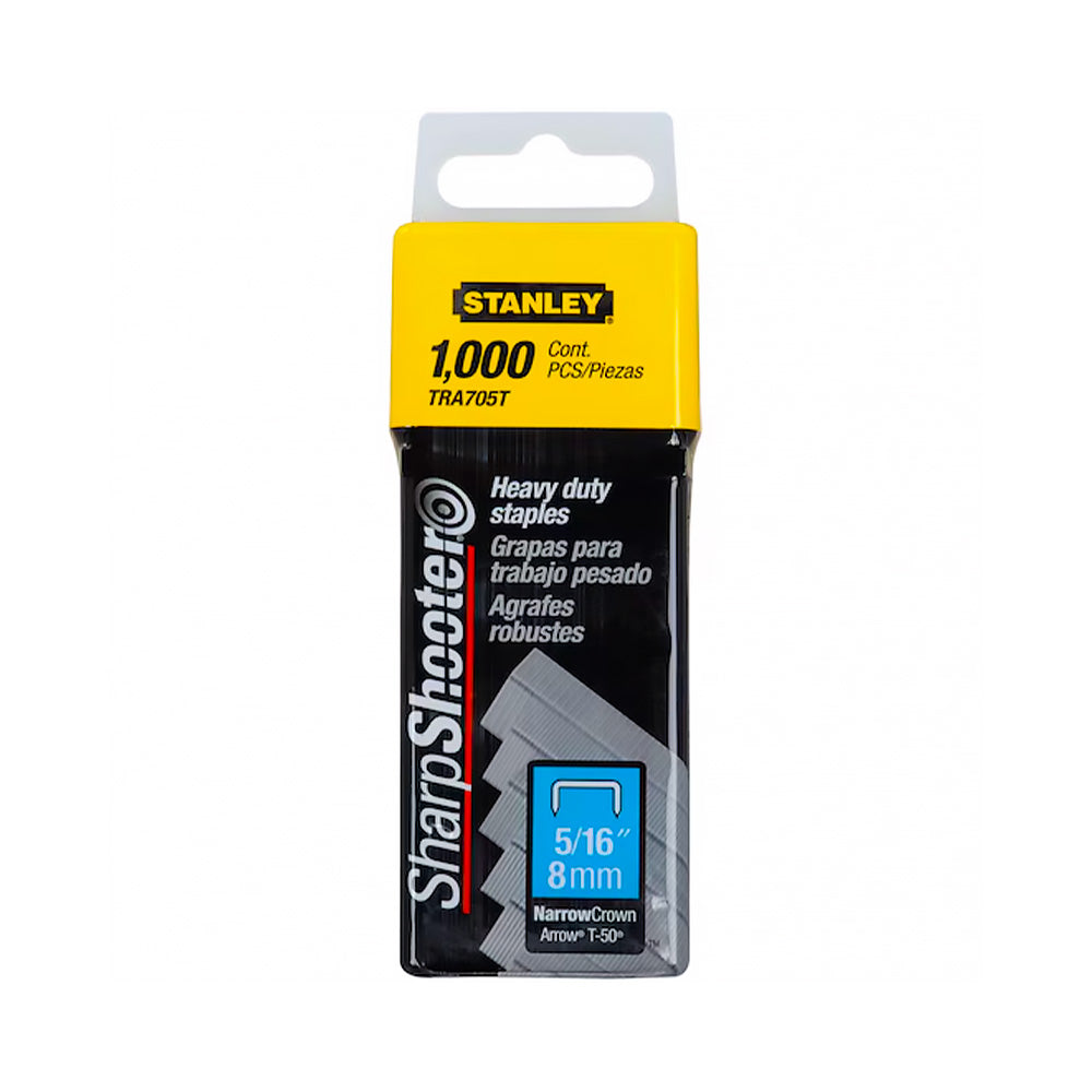 Staples - Heavy Duty 8mm Pack of 1000