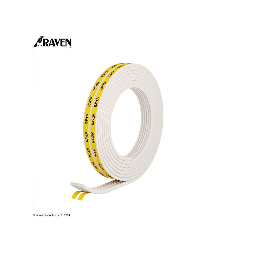 Raven RP59 - Window &amp; Door Weather Strip White