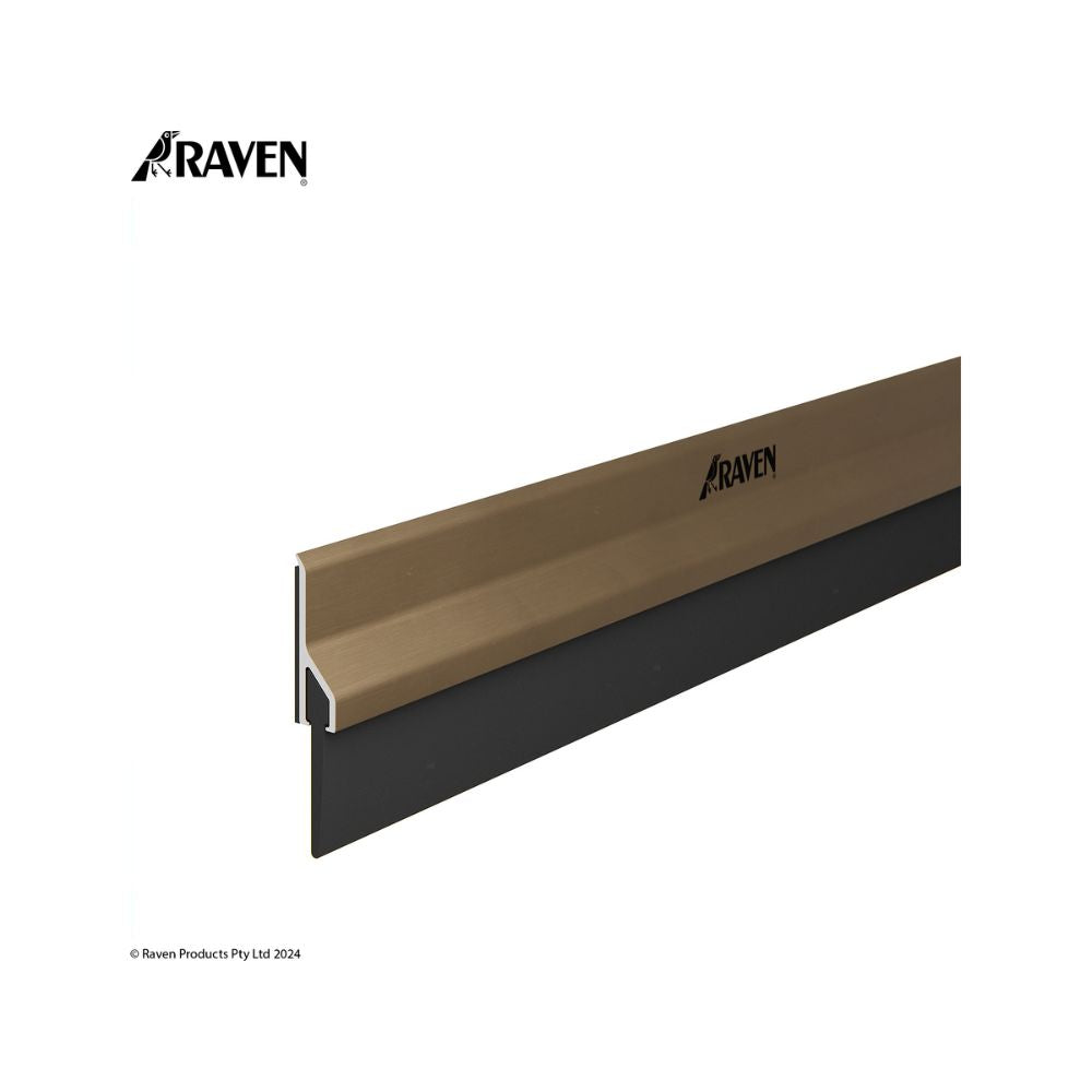 Raven RP5 Bottom Door Sweep Seal Weather Strip - 915mm for Exterior Doors