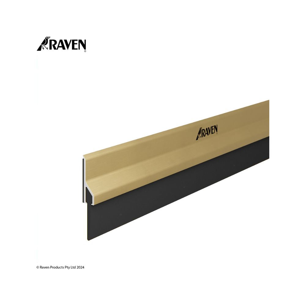 Raven RP5 Bottom Door Sweep Seal Weather Strip - 915mm for Exterior Doors