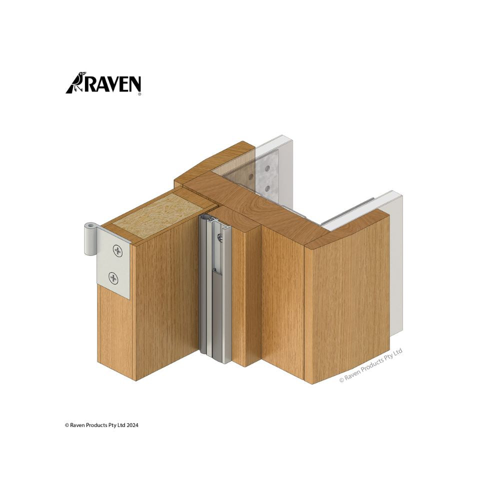 Raven RP78Si Perimeter Door Single Long Door Seal - 6500mm - Barwon Timber