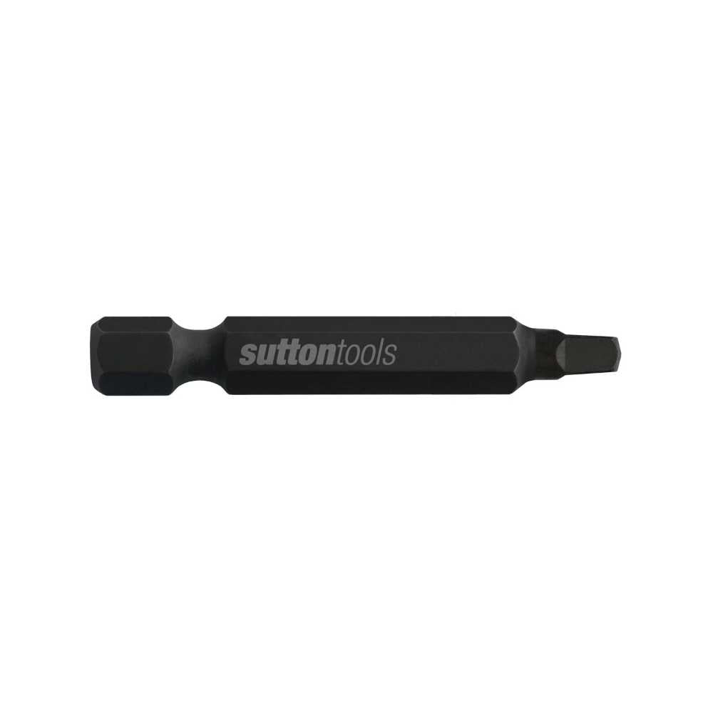 Sutton S119 Square Recess Screwdriver Bits – Impact R2x50mm Bulk