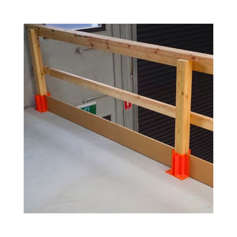 Support Point Temporary Safety Base Temporary Handrail Support - Barwon Timber