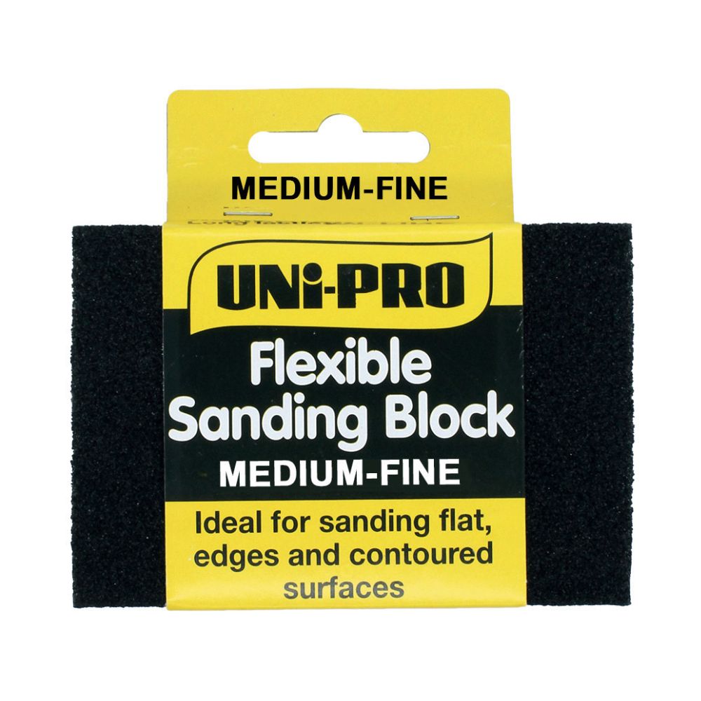 UNi-PRO Flexible Medium/Fine Sanding Block