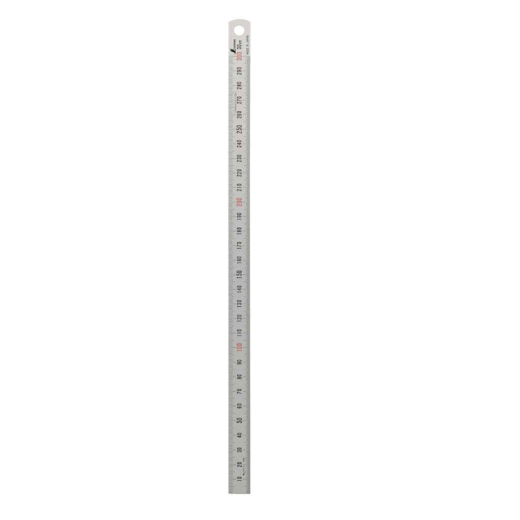 Shinwa Flexible Stainless Steel Ruler suits Curves 30cm