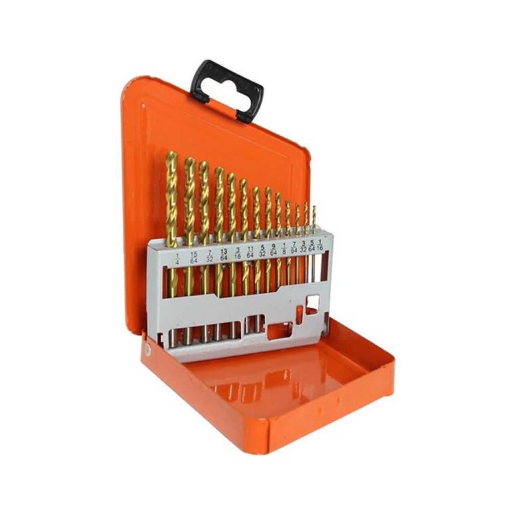 Alpha 13 PC Imperial Alpha Gold Series Drill Set 1/16 -1/Inch