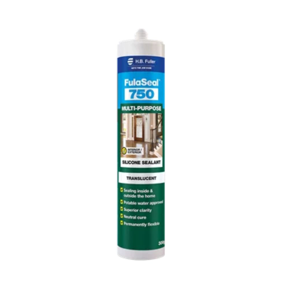 H.B. Fuller® FulaSeal 750 Multi Purpose Silicone Sealant 300g - Translucent
