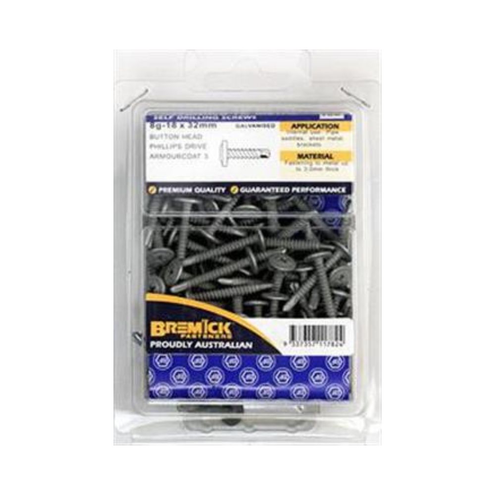 Bremick Screw Butt Metal C3 - 8G (Various Sizes)