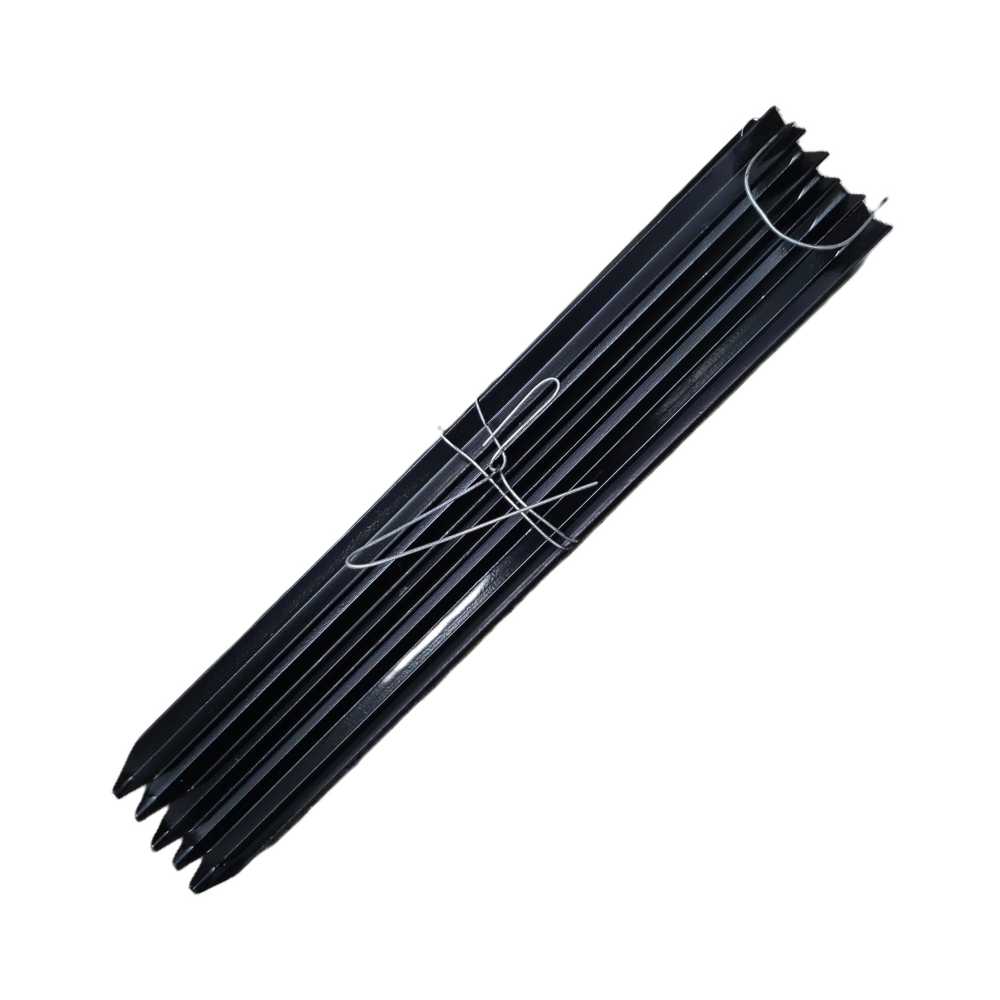 Star Picket Posts - Black