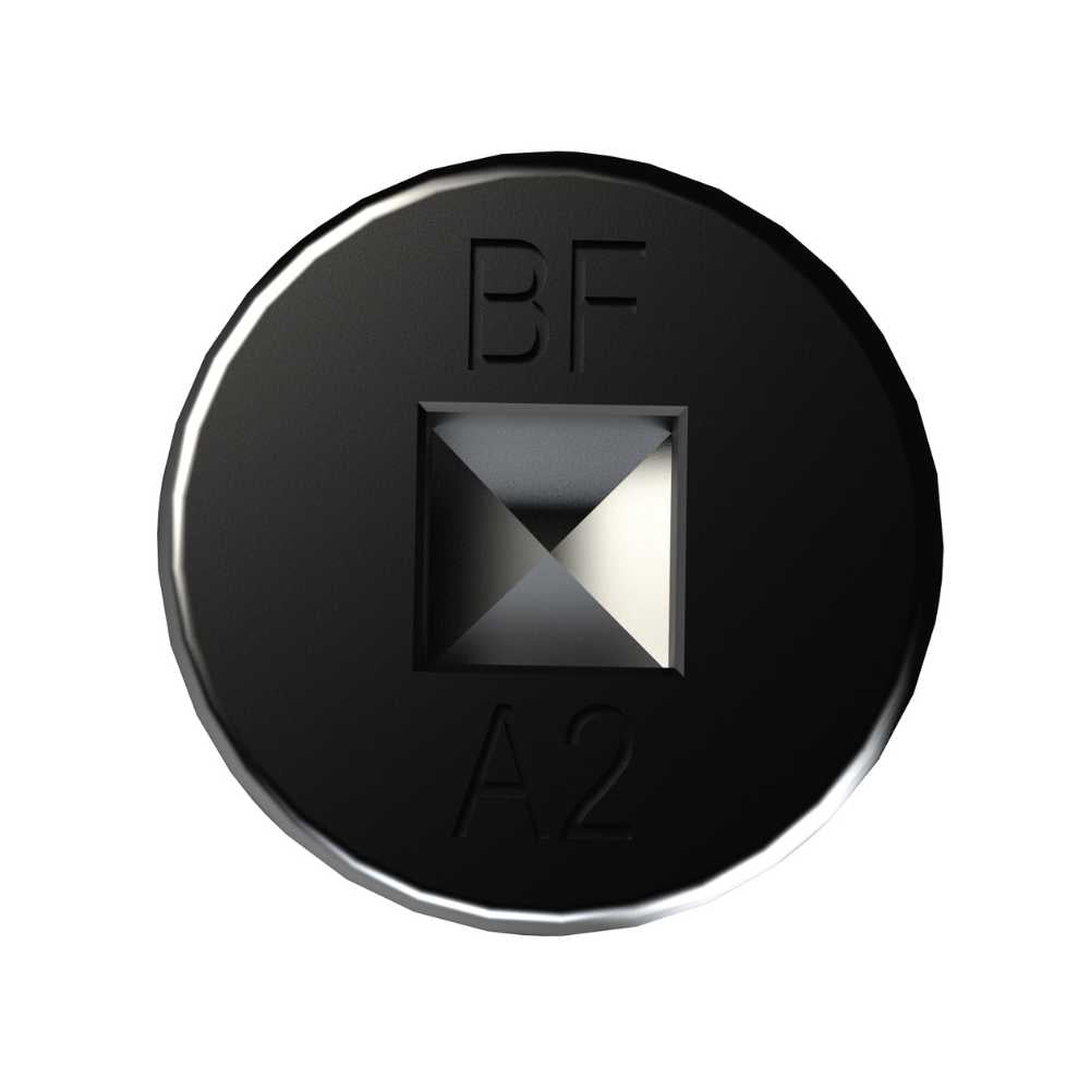 Bremick Screw 12g Csk/Rib SS304 S/Drive 50pk