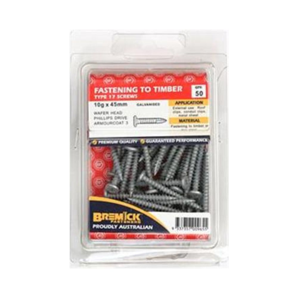 Bremick Screw Wafer T17 C3 10g - 25, 35, &amp; 45mm