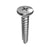 Bremick Wafer Head Screws 10-12 X 45mm Class 3 Plain - Pack of 2000