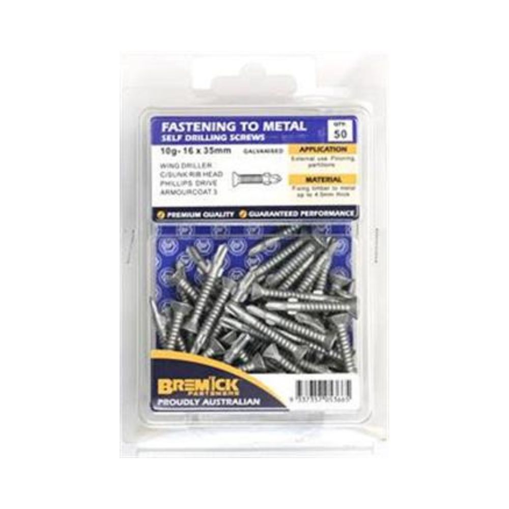 Bremick Screw Wing C3 - 6g, 8g, and 10g (Various Sizes)