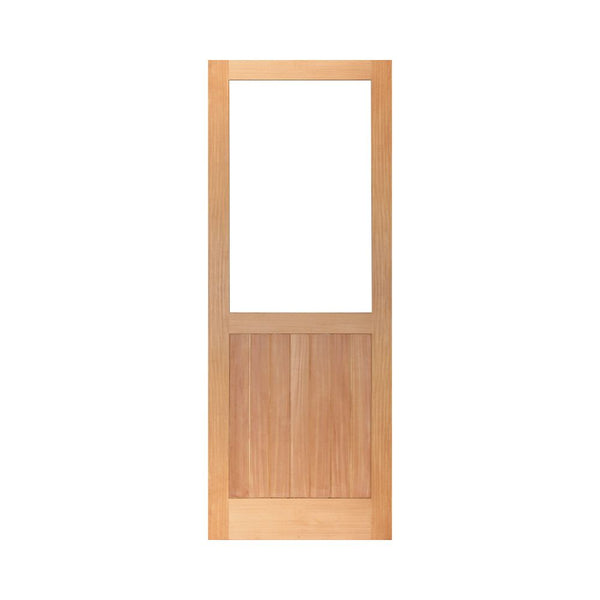 Timber Screen Door - Thornbury With V Joint Panel - Barwon Timber