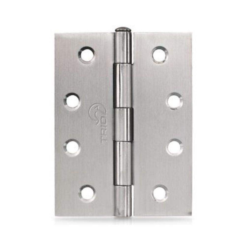 Trio Hinges Butt Loose Pin 100 x 75 x 1.6mm Stainless Steel and Zinc Plated Options
