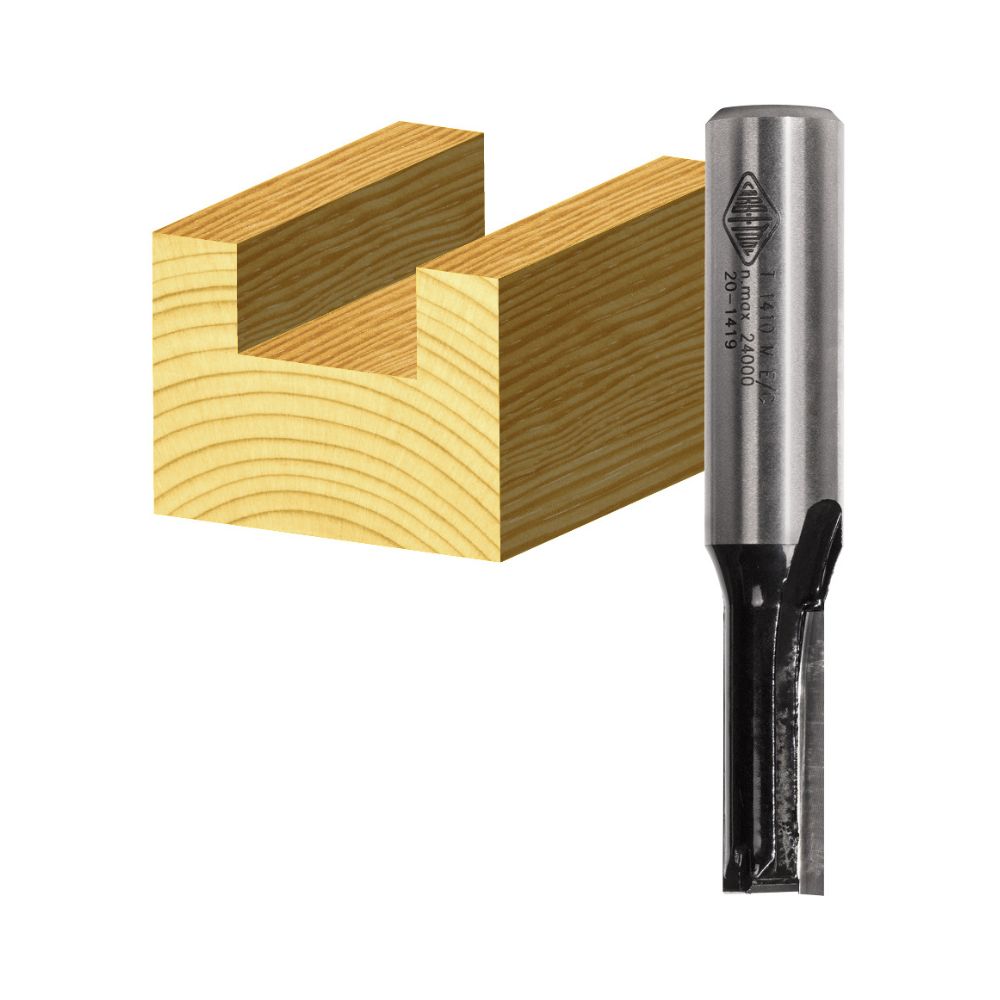 Carbitool 2 Flute  End Cutting  Carbide Tipped - 19MM - 1/2 SHK