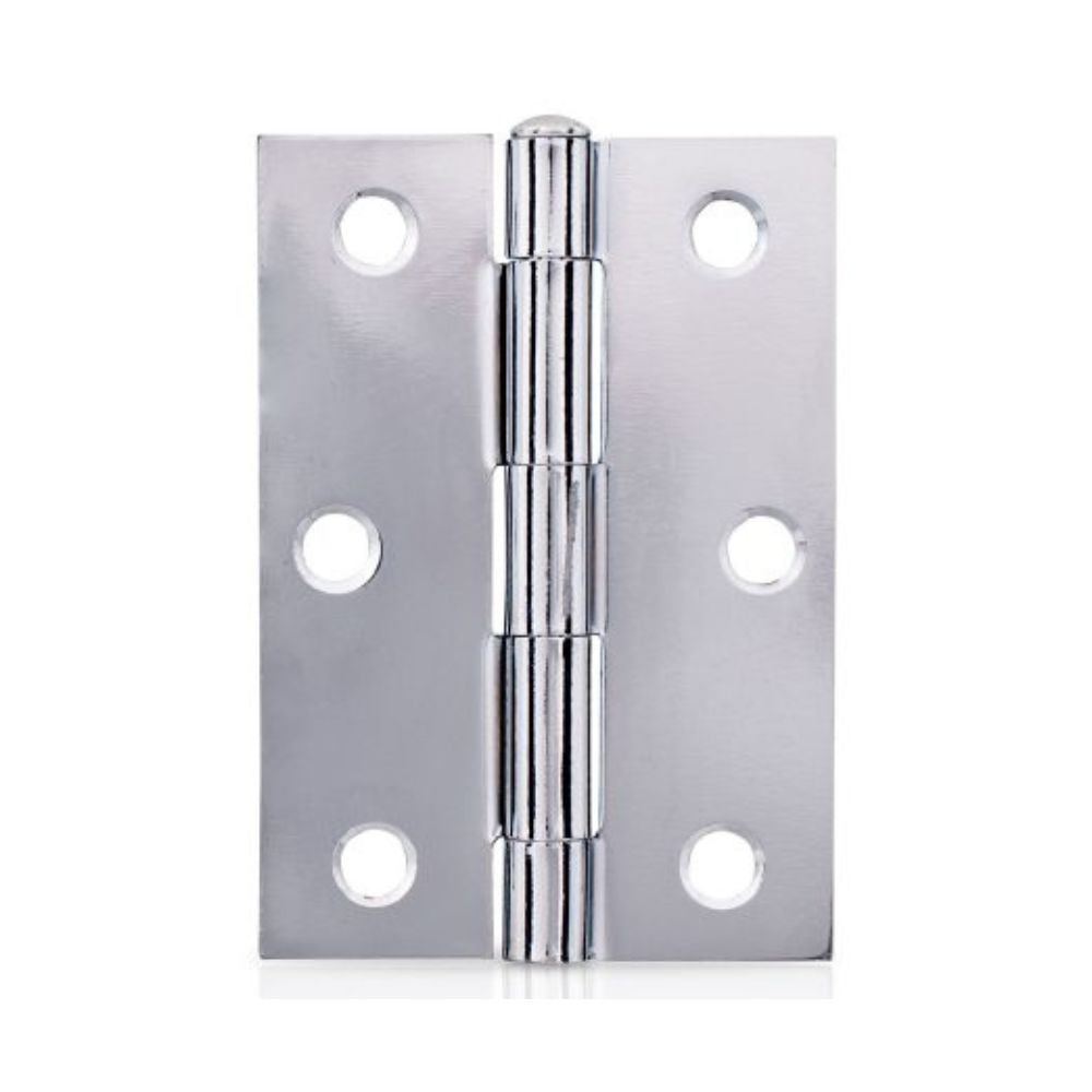 Trio Butt Hinge Loose Pin and Fixed Pin 85x60x1.6mm Prime Coated and Metal Finishes