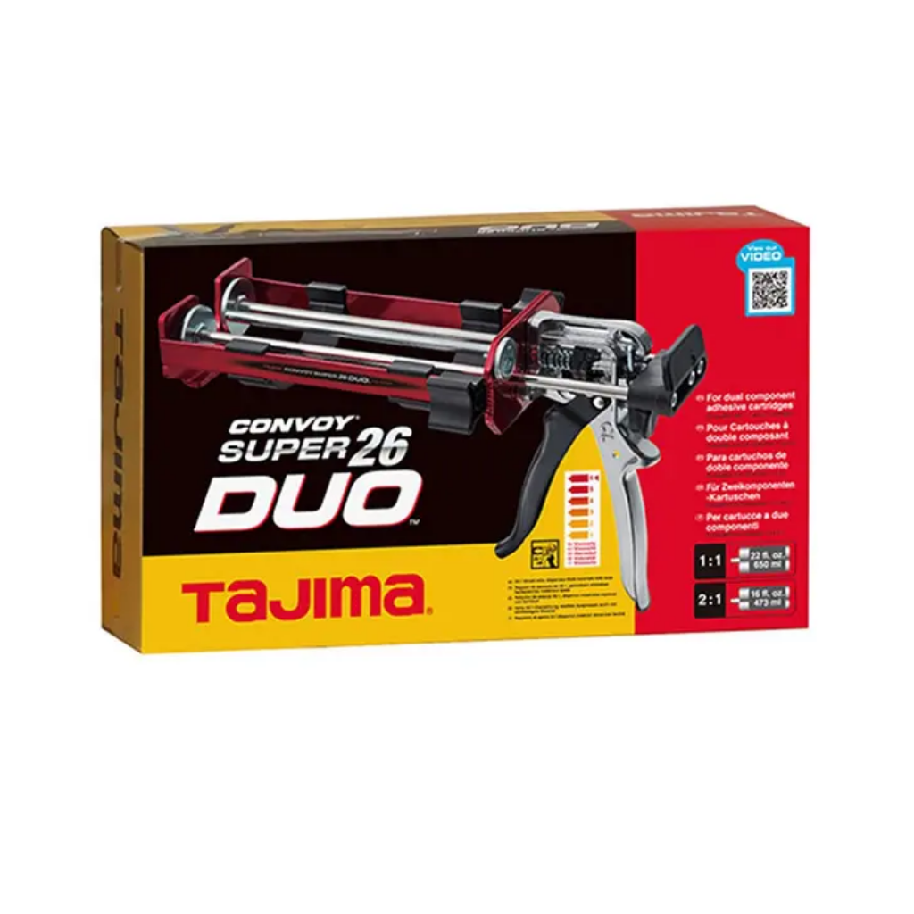 Tajima Convoy Super 26 DUO Caulking Gun Two Way 3000 or 600