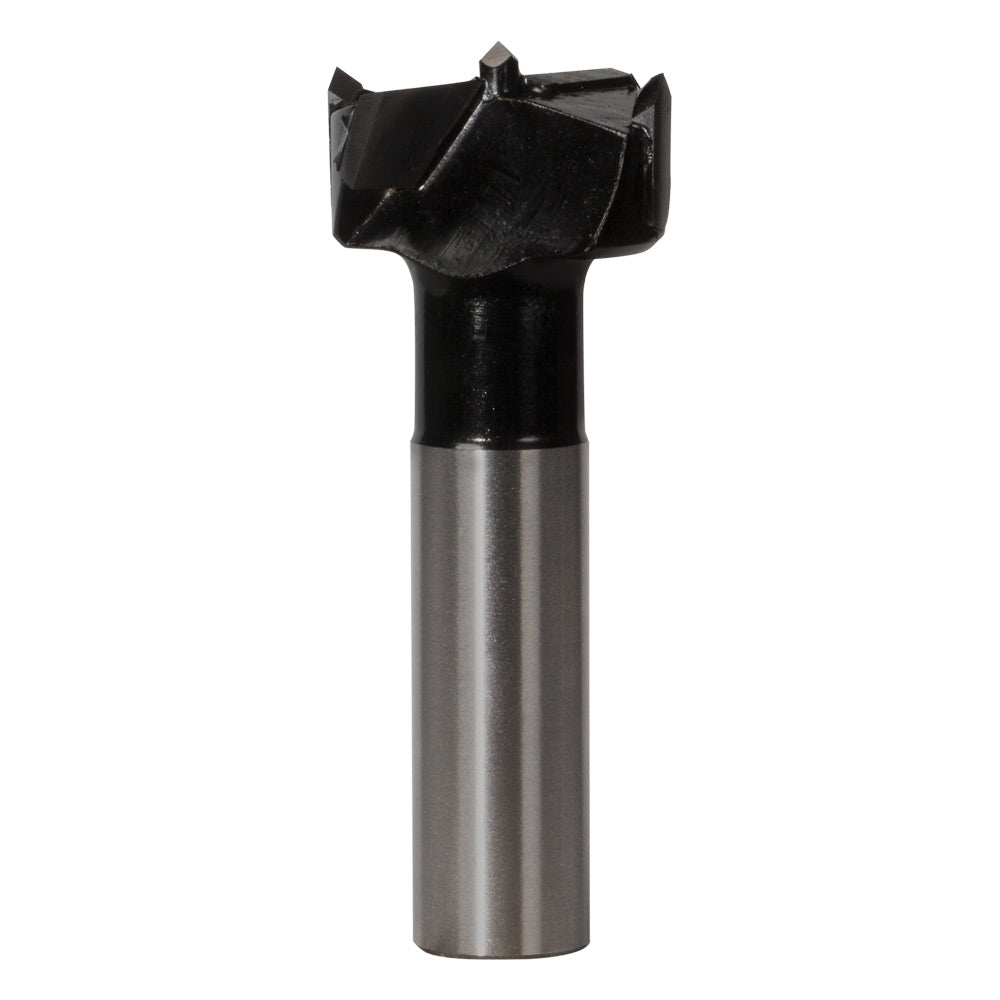 Carbitool Carbide Tipped Hinge Boring Drill 35.0 TCT 1/2 Inch Shank Bit, Right Hand