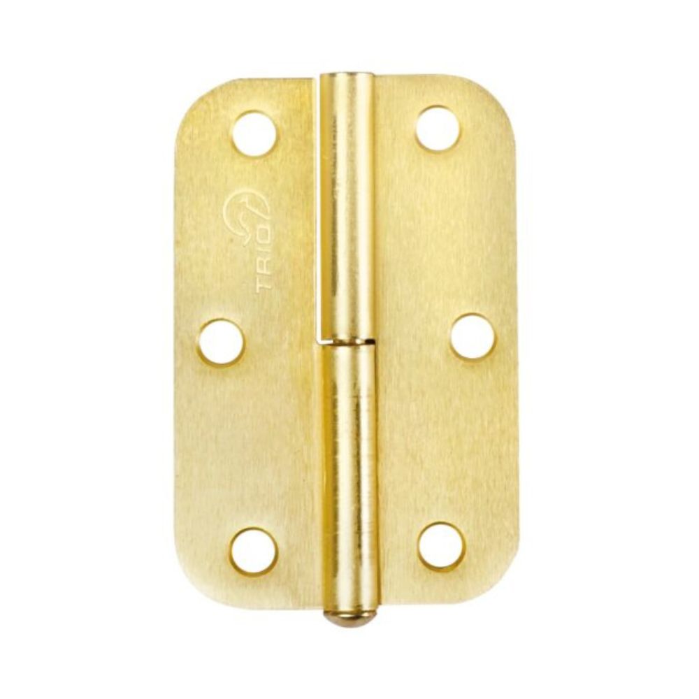 Trio Hinge 89 Radius Lift Off Left Hand Brass