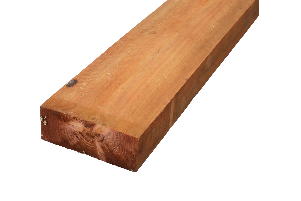 Treated Pine Sleepers Sienna Micro Pro H4 200mm x 75mm x 2.4m