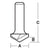 Carbitool 2 Flute, Carbide Tipped 120° V-Groove Bit 25.4 X 120 Deg TCT