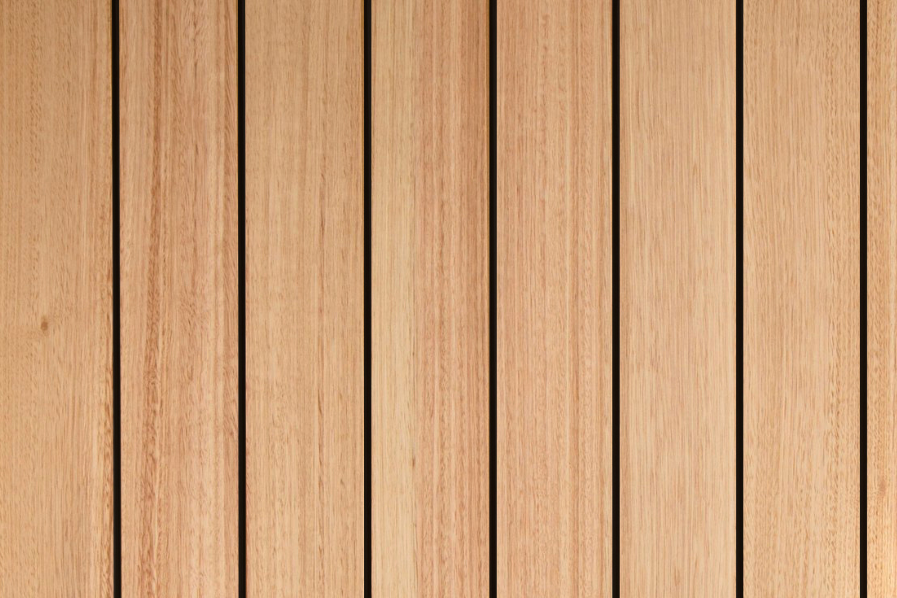 Touchwood Oak Veneer VJ Panelling on MDF Black