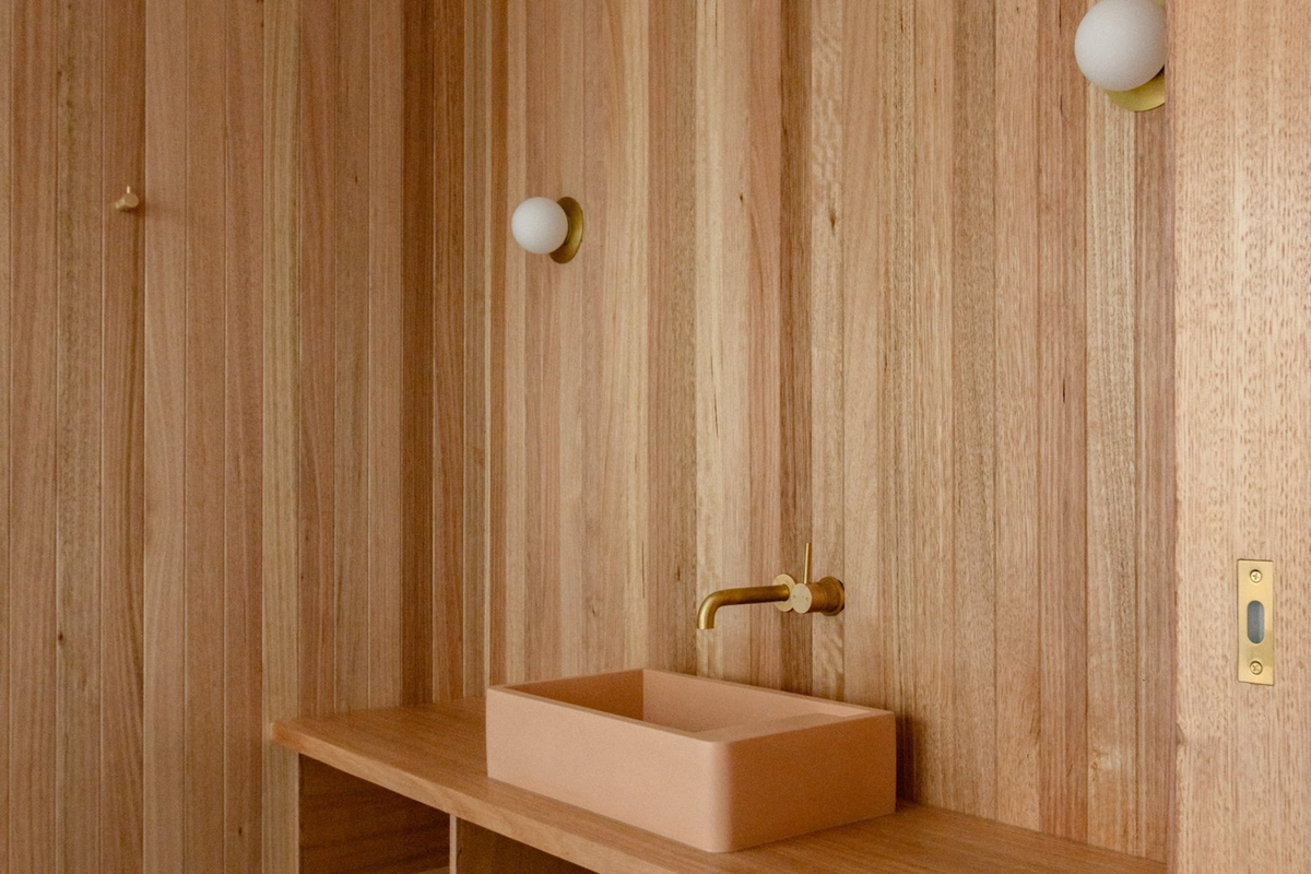 Touchwood Oak Veneer VJ Panelling on MDF Natural